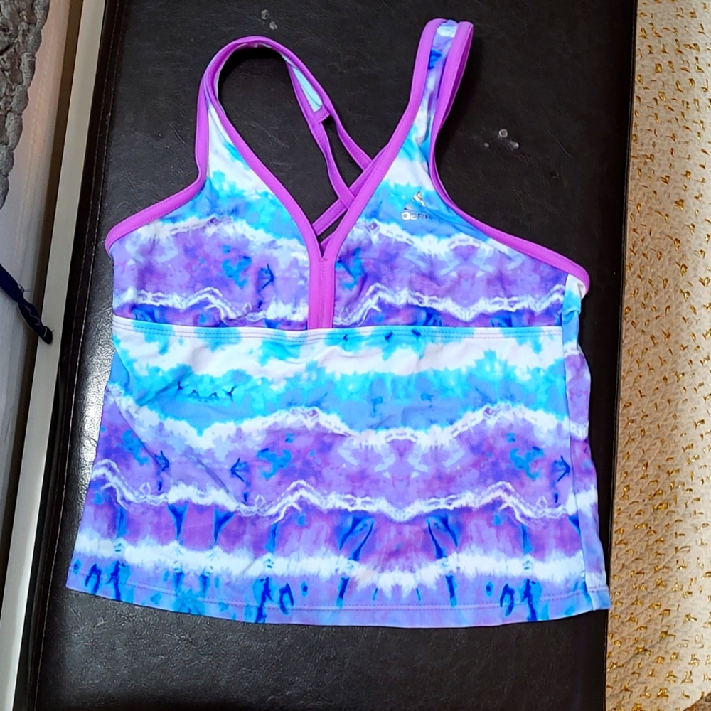 Girls swim top and shorts